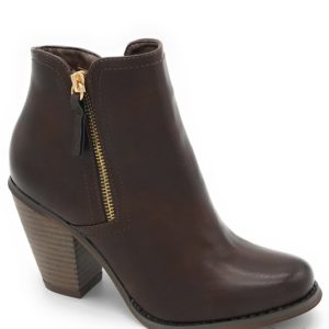 Block Heel Booties