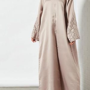 open front abaya
