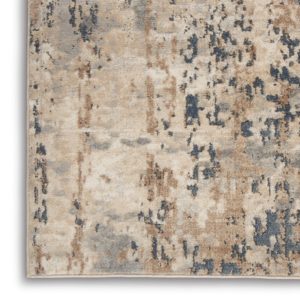 Abstract Beige/Gray Area Rug